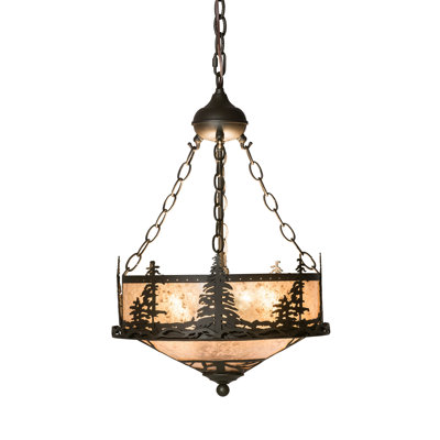 Luminaire suspendu bol unique à 6 lumières Kieffer