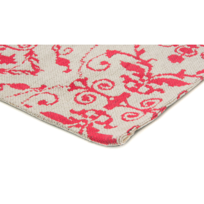 Lina Geometric Cotton Hand Woven Area Rug, Rectangle 200 x 290cm