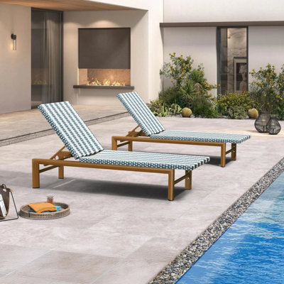  Chaise longue d'extérieur