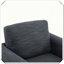 Fauteuil rembourré en tissu Harmonia Home Stylish Seating-1386044683