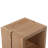 Farmhouse rectangle End Table with Open Shelf