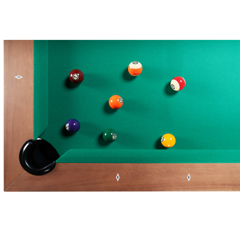 Paula Parsons Pool Table With White Glove Installation Included, 32.5" H x 102" L x 57" W