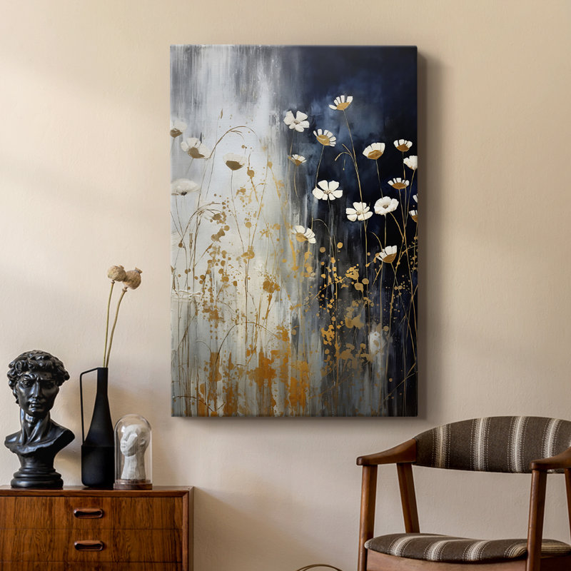 FLORAL Series CCDXCVI - Gallery Cavas sur mesure, H 12 po x l 8 po