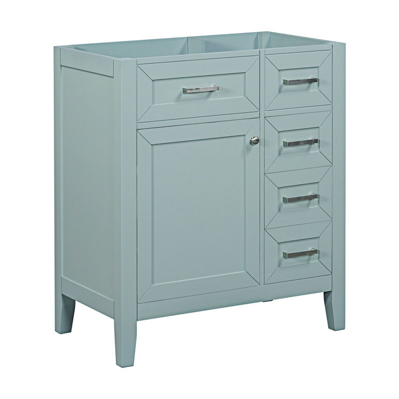 29.52'' Single Bathroom Vanity Base Only, Green