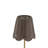 18" Metal Table Lamp With Brown Shade-1957445997