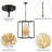 15''w Luxury Crystal Chandelier With Metal Frame