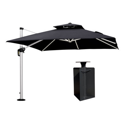 Parasol carré en porte-à-faux 10 pi Gira