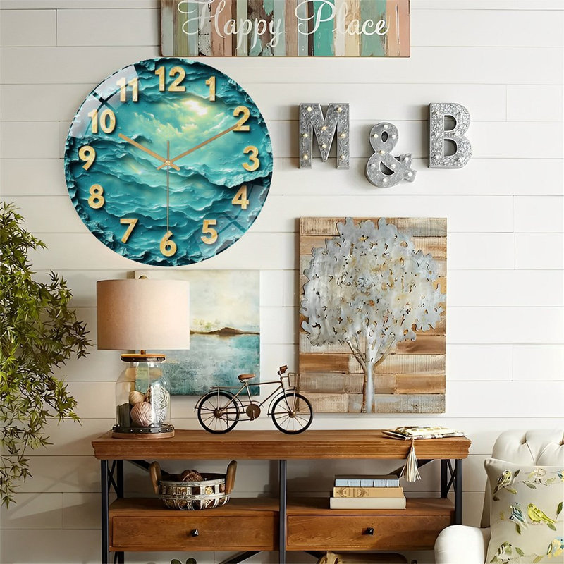 Horloge murale 12 po