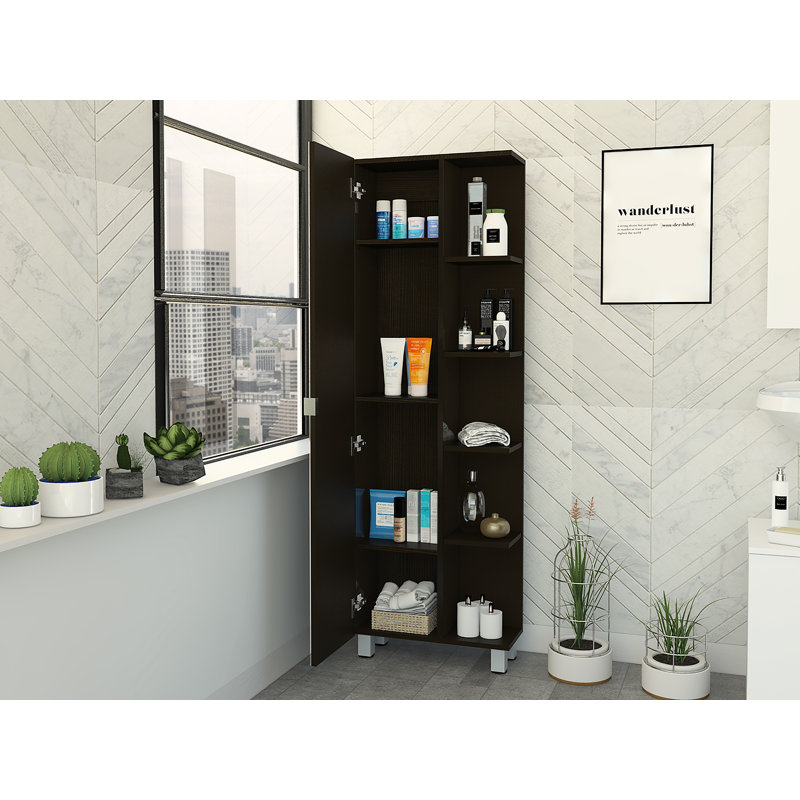 Armoire à linge Urano, Noir