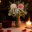 Bouquet de hortensias artificiels, bouquets de gypsophiles, bouquets de fleurs réalistes avec feuille d'eucalyptus pour le mariage, la Saint-Valentin, Pâques et la maison-1831091224