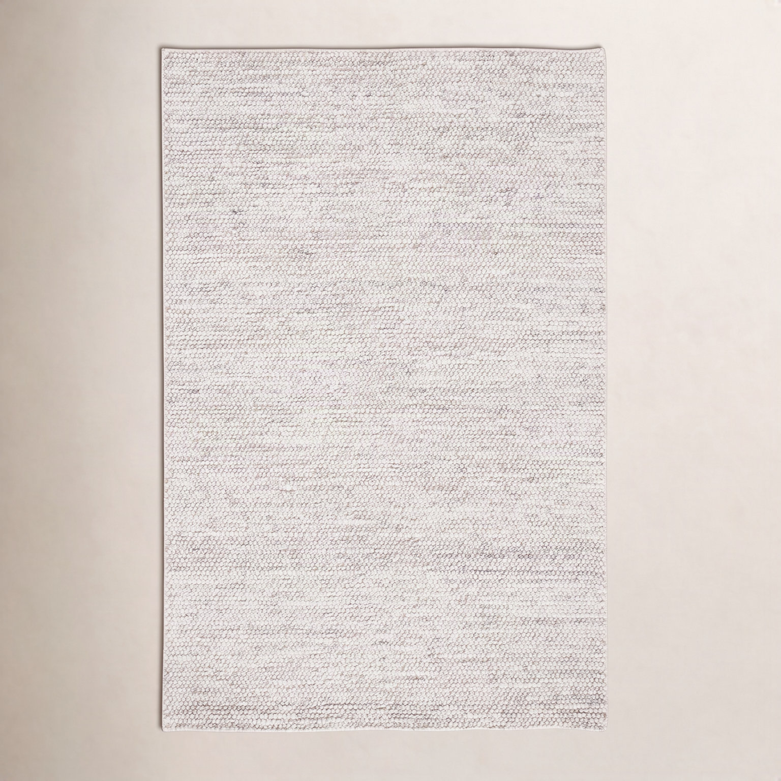 Danie Gray Ivory Hand-Woven Rug, Rectangle 4' x 6'