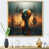 Gold Floater Framed