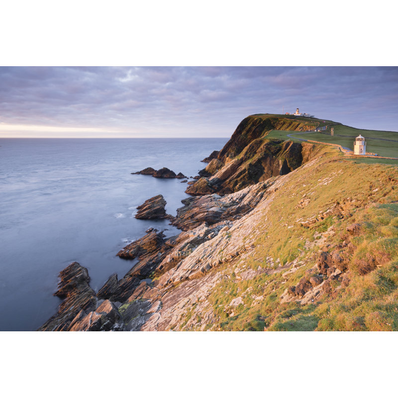 Shetland Mainland au lever du soleil par Moorefam, H 24 po x l 36 po