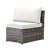 Metal Patio Chair With Cushions(Set Of 2)
