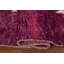 Tapis marocain mauve pelucheux 3 x 5