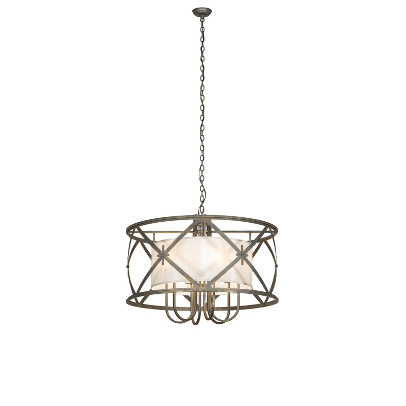 38" Wide Penelope 6 Light Pendant