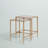Edmont Glass Top Nesting Tables
