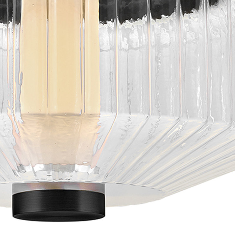 Reign 1 - Light LED Flush Mount, Matte Black