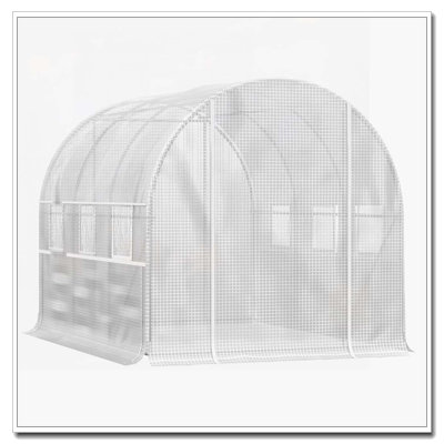 Serre de tunnel extérieure de 10 pi x 7 pi x 7 pi Outsunny