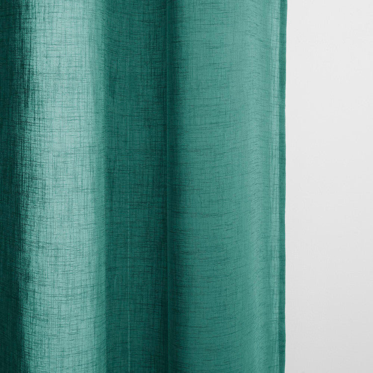 Sheer Curtain Single Panel, 200cm x 298cm, Green