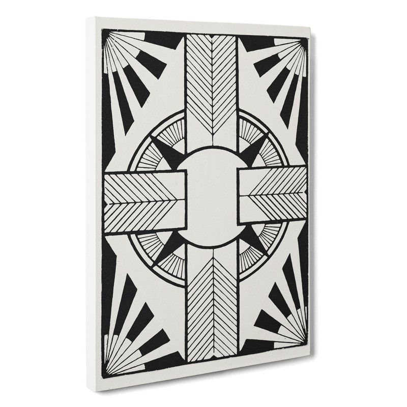 Ornament Vol.1 by Samuel De Mesquita - Wrapped Canvas Painting, 76cm H x 50cm W x 3cm D