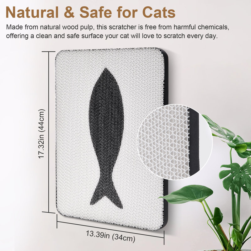 Wall-mounted Cat Scratcher