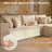 Fontanez Compression Packed 2 - Piece Corduroy Boneless Sectional - No Assembly Required-710206566-710206586