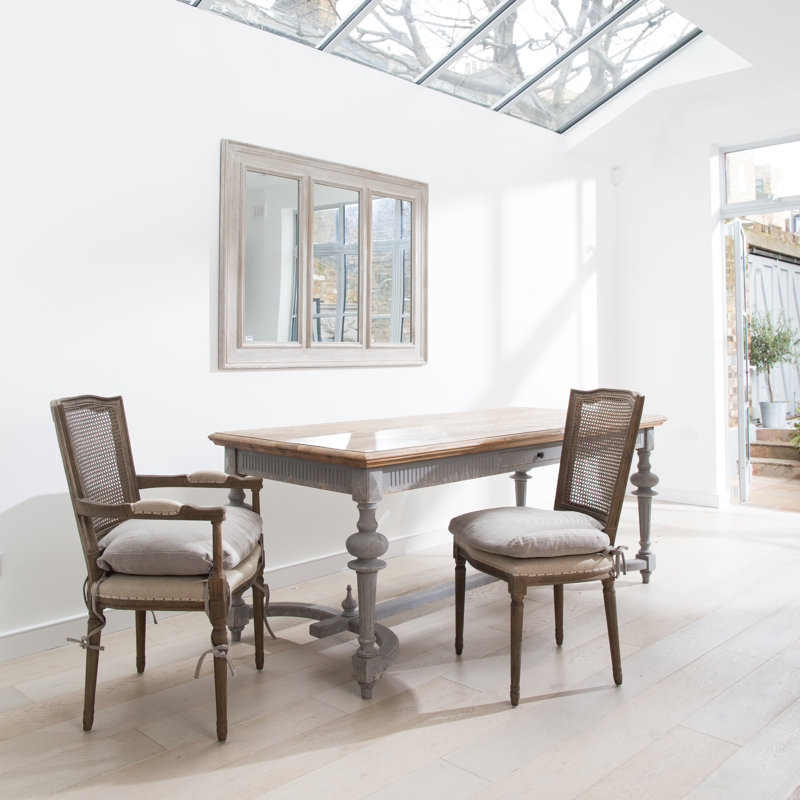 Marazi Oak Solid Wood Dining Table