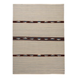 Ivory Traditional Tibetan Wool Rug - 8'4" x 11'6"