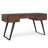 Lowry 60"W Solid Acacia Wood Desk, Industrial Style with Deep Drawers and Keyboard Tray