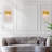 Aluminum Crystal Wallchiere Sconce