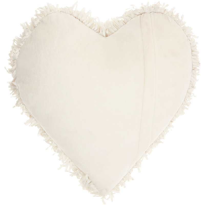  Housse et insert de coussin fantaisie, Crème