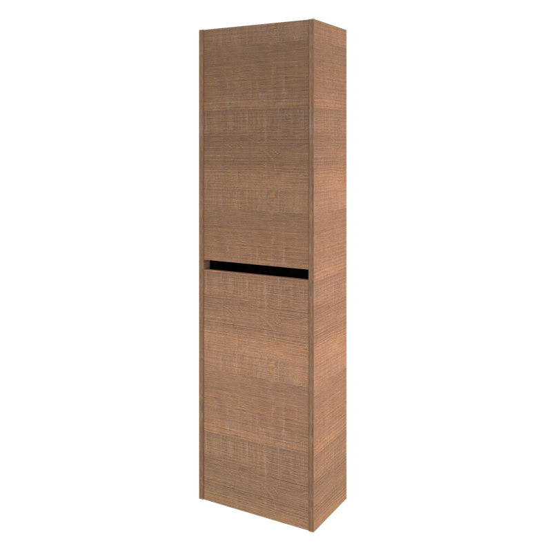 Mcelfresh Linen Cabinet, Oak Brown