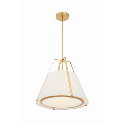 Luminaire suspendu tambour 3 lumières Altman