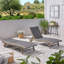 BANZAI CHAISE Longe avec plateau
