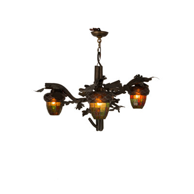 Lustre géométrique unique à 3 lumières Devlen