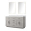 Meuble-lavabo double Shelter et miroirs 28 po-115766989-115766992-115766997
