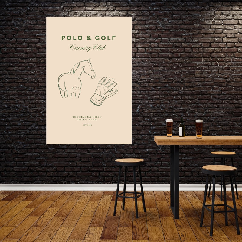 Art équestre classique, cheval élégant et minimaliste