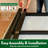 ISZY Billiards Wood Pool Cue Rack
