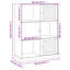 Haybridge 114.5cm H x 90cm W Cube Bookcase-305813142
