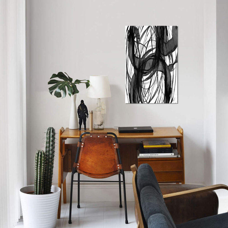 «Dark Swirls» par PI Studio - reproduction sur toile, H 26 po x l 18 po x P 1,5 po, Toile tendue