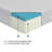Bed Mattress Gel-Infused Memory Foam Mattress, Firm, White, Mattress In A Box-1840689294-1840689293