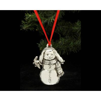 Holidays 3'' Metal Hanging Figurine Ornament