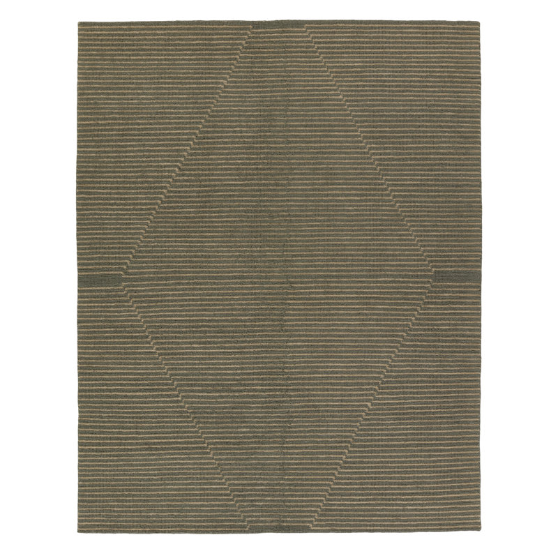 Wendy Jane Geometric Area Rug in Mist, Rectangle 2' x 3'
