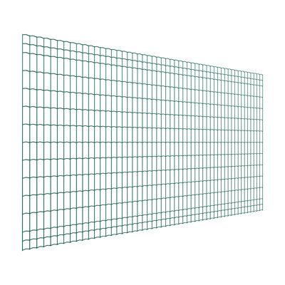 Farm Fence, 47 x 984 in, 2 x 4 in Mesh 2.1mm Galvanized Steel Wire Fencing for Cattle, Hog & Sheep, Heavy Duty Vinyl Coated Livestock Fence for Animal Enclosures, Cage Wire, Garden Fences, Green