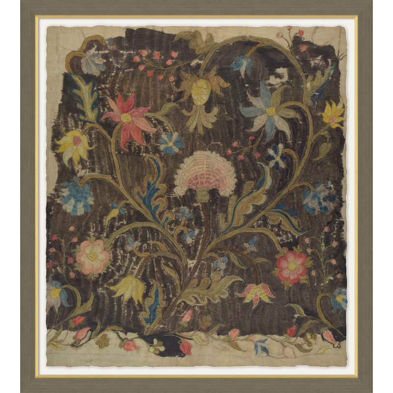 Vintage Textile Fragment Print