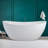 Naha Freestanding Soaking Acrylic Bathtub with Drain-95416904-95416903