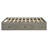 Full Platform Bed with 6 Storage Drawers, Antique Gray Wood Bed Frame-567034813-567034812