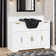 Shampoo Sink with Storage Cabinet and Drawer, Backwash Shampoo Bowl with Sprayer for Barber Salon Shop