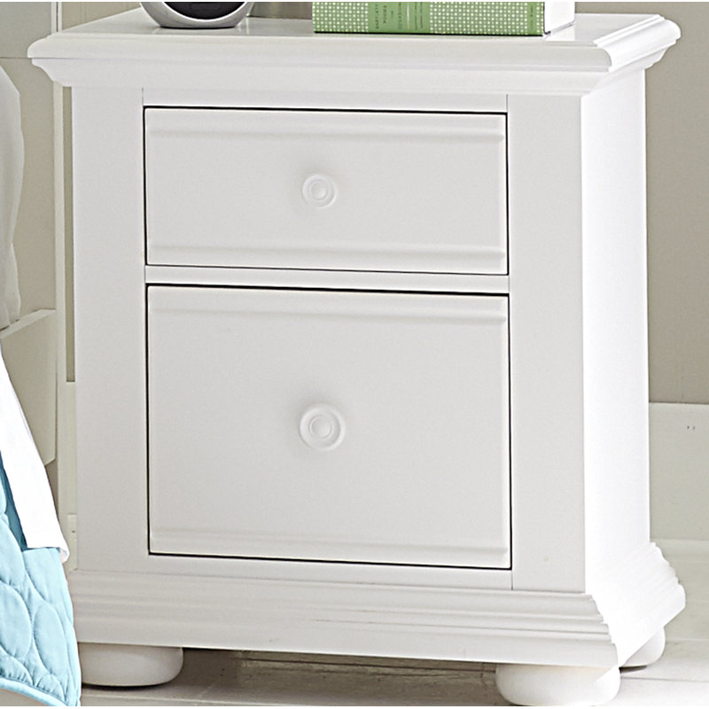 Alvy 2 Drawer Nightstand